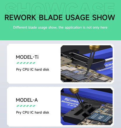 MECHANIC Assassin 5 Degumming Blade Set | IC CPU Phone Repair Tools
