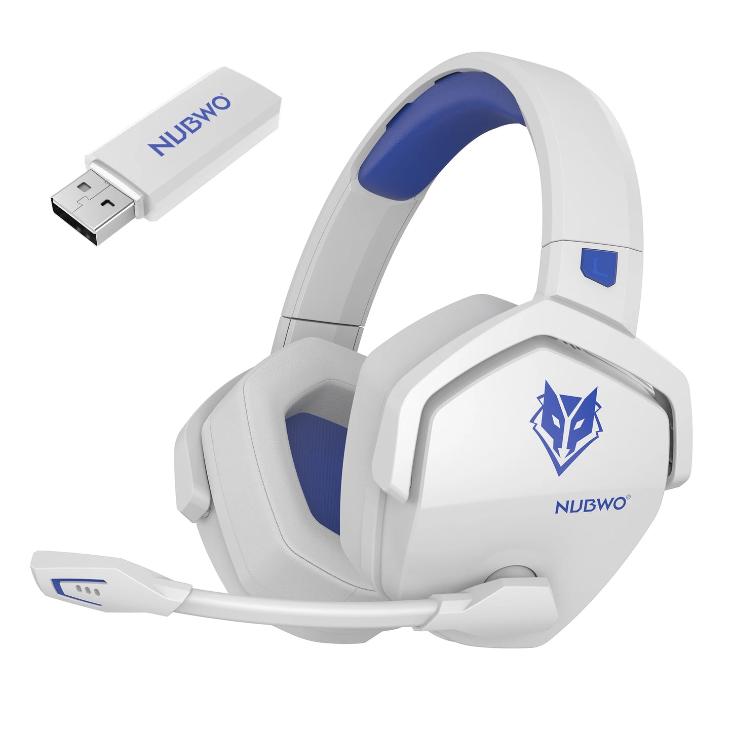 NUBWO G06 Wireless Gaming Headset | 2.4G 7.1 Surround ENC Mic