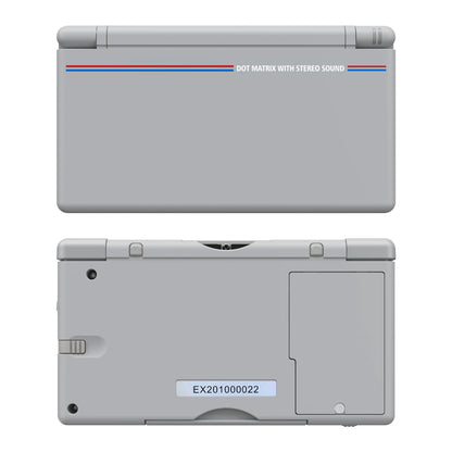 eXtremeRate Full Housing Shell for Nintendo DS Lite – Classic 1989 Game Boy Style Replacement Case with Buttons & Screen Lens