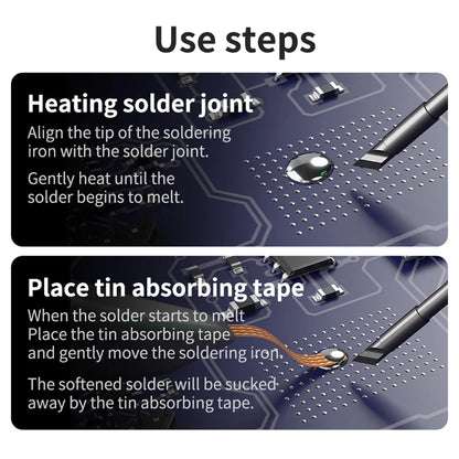 MECHANIC SR20 Desoldering Braid | Solder Wick Tin Remover 1.0–3.5mm