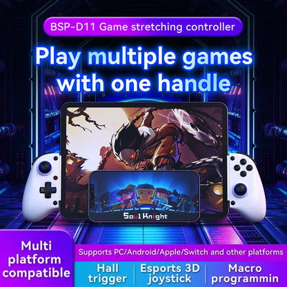 D11 Stretchable Game Controller | Hall Trigger Multi-Platform