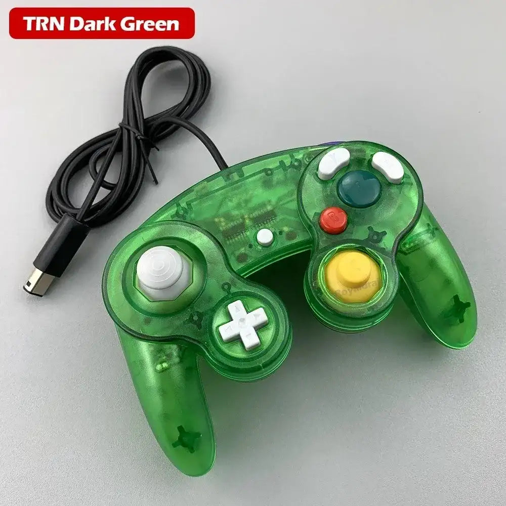 Multi-Color Wired Gamepad for NGC – Retro Classic Controller for GameCube Consoles - TechTastic Treasures