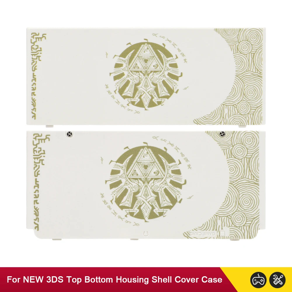 Replacement Faceplate Cover for New Nintendo 3DS – Upper & Back Battery Housing Shell (11 Colors)
