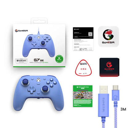 GameSir G7 SE Xbox Wired Controller – Hall Effect Joystick Gamepad for Xbox Series X/S, Xbox One & PC with Replaceable Panels