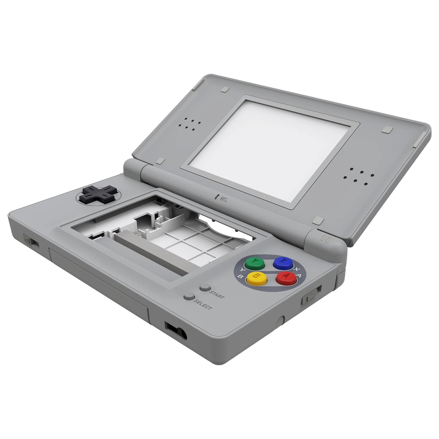 eXtremeRate Nintendo DS Lite Full Housing Shell – Replacement Case Cover with Buttons & Screen Lens for NDSL
