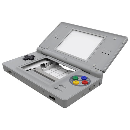 eXtremeRate Nintendo DS Lite Full Housing Shell – Replacement Case Cover with Buttons & Screen Lens for NDSL