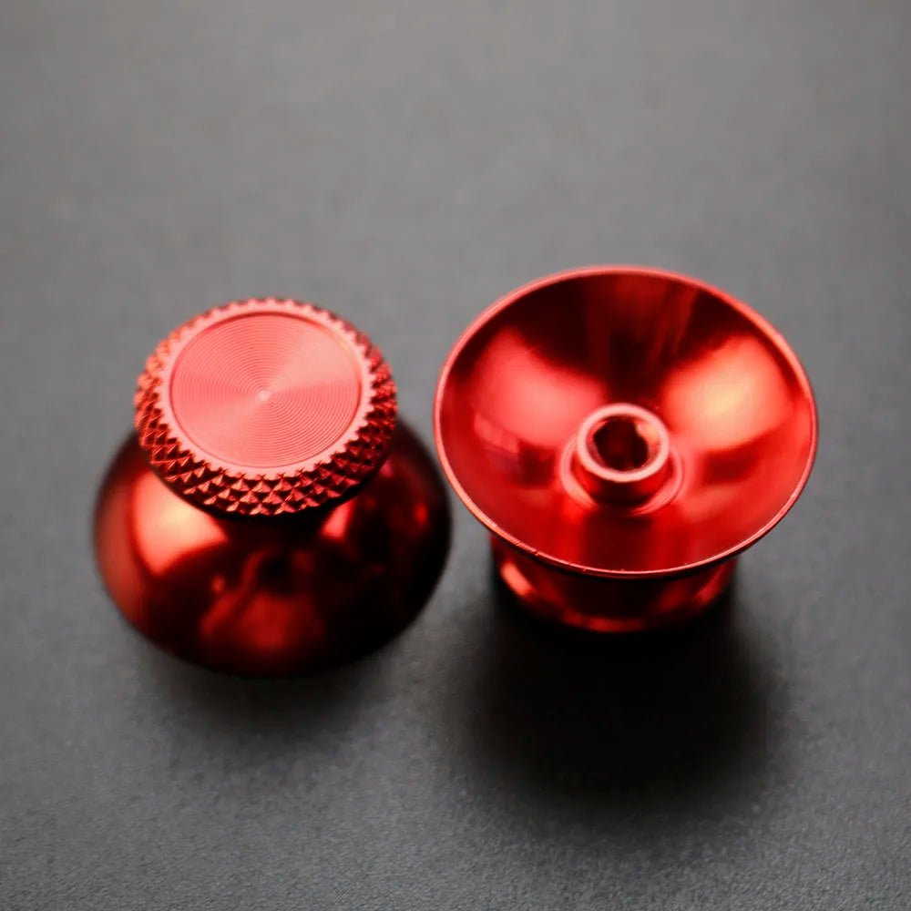 YUXI Metal Analog Joystick Thumb Stick Grip Caps for PS5 Controller (2PCS)