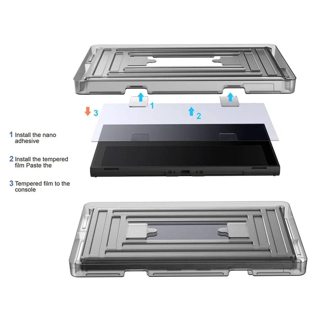 2-Pack Tempered Glass Screen Protector for Nintendo Switch 2 – Anti-Scratch, High-Definition Film - TechTastic Treasures