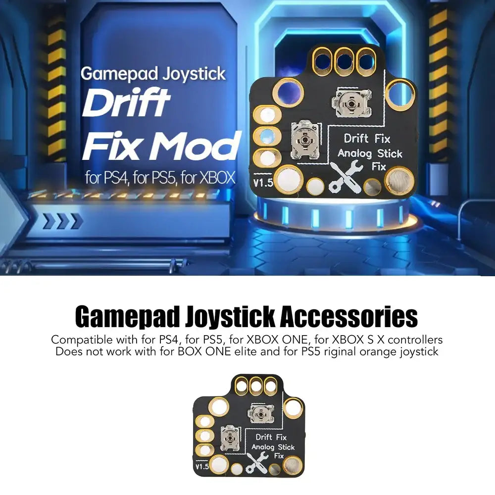 Gamepad Joystick Drift Repair Board Mod – For PS4, PS5 & Xbox Controllers (1–30PCS)