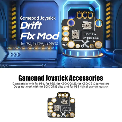 Gamepad Joystick Drift Repair Board Mod – For PS4, PS5 & Xbox Controllers (1–30PCS)