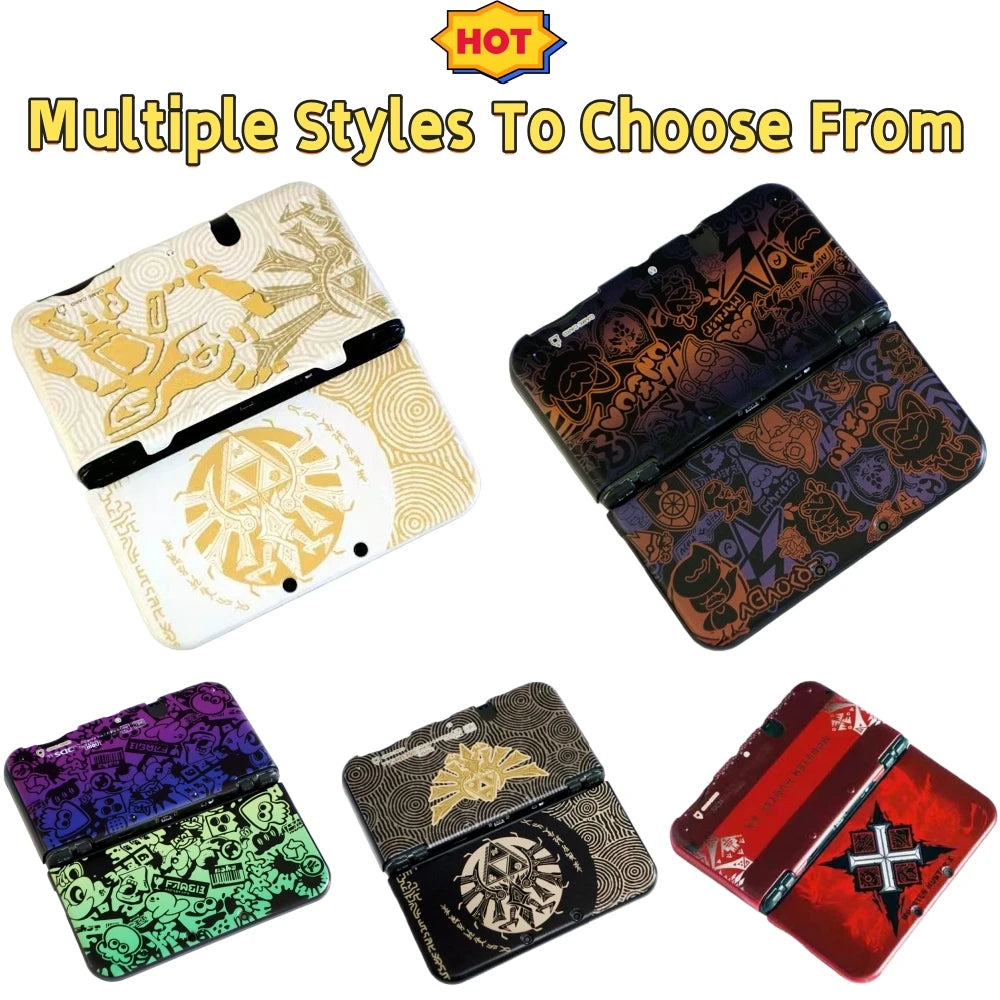 Hard Shell Protective Case for New 3DS XL / LL – Split Type Full Cover Scratch-Resistant Snap-On Shell