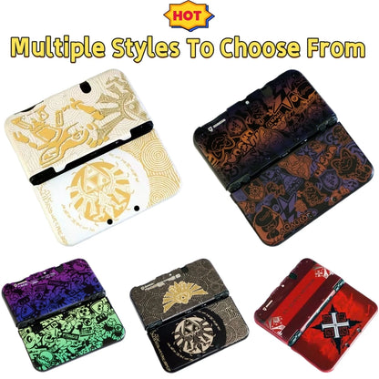 Hard Shell Protective Case for New 3DS XL / LL – Split Type Full Cover Scratch-Resistant Snap-On Shell