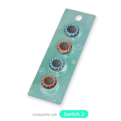 DATA FROG Thumb Grip Caps for Switch 2 | Anti-Slip Silicone Covers