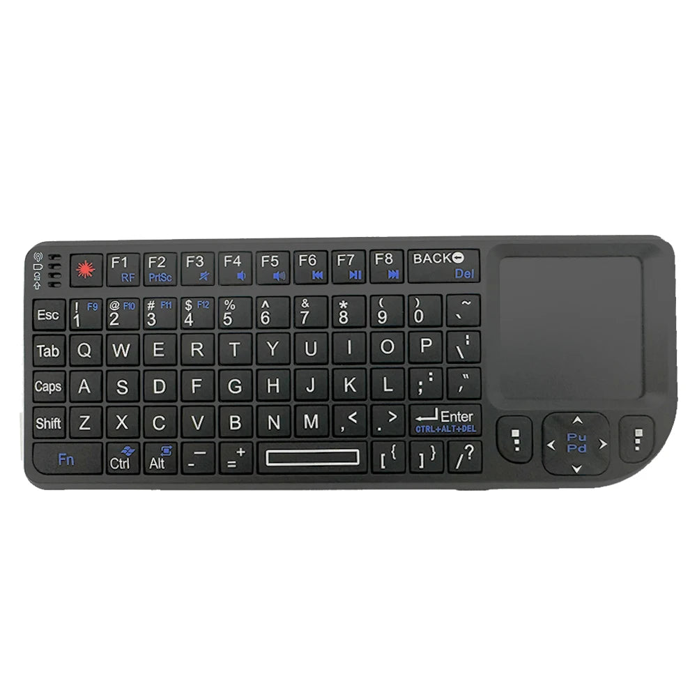 MRSVI A8 Mini Wireless Keyboard with Touchpad – 2.4G Backlit Air Mouse for Android TV & PC