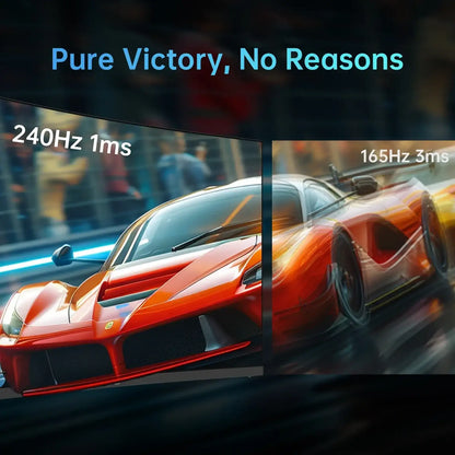 KTC 32-Inch 240Hz Curved Gaming Monitor – 1500R, 1080P, HDR10, FreeSync/G-Sync Compatible - TechTastic Treasures