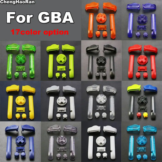 17-Color AB L/R Button Set for Game Boy Advance (GBA)