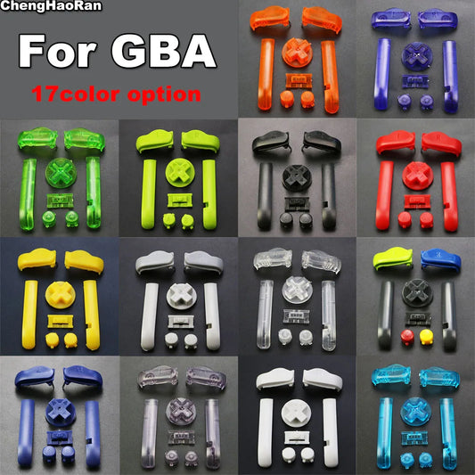 17-Color AB L/R Button Set for Game Boy Advance (GBA)
