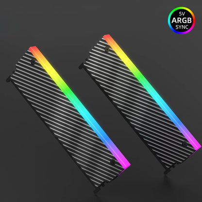 5V 3-Pin ARGB RAM Cooler | DDR2 DDR3 DDR4 DDR5 Memory Heat Sink