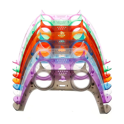 YuXi Replacement Faceplate for PS5 Controller – Gamepad Housing Shell Cover