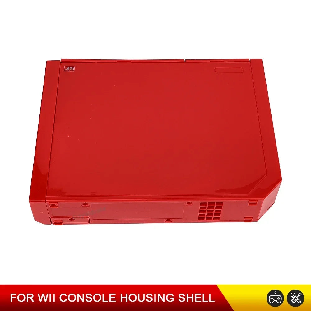 Transparent Replacement Housing Shell for Nintendo Wii – Full Case w/ Buttons