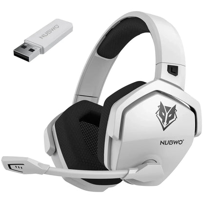 NUBWO G06 Wireless Gaming Headset | 2.4G 7.1 Surround ENC Mic