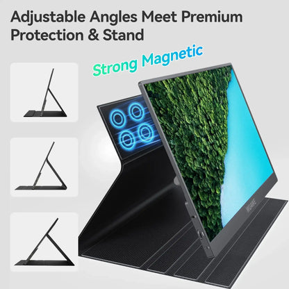 WUAWE 15.6-Inch Portable Monitor – 1080P FHD HDR Display with USB-C &amp; HDMI - TechTastic Treasures