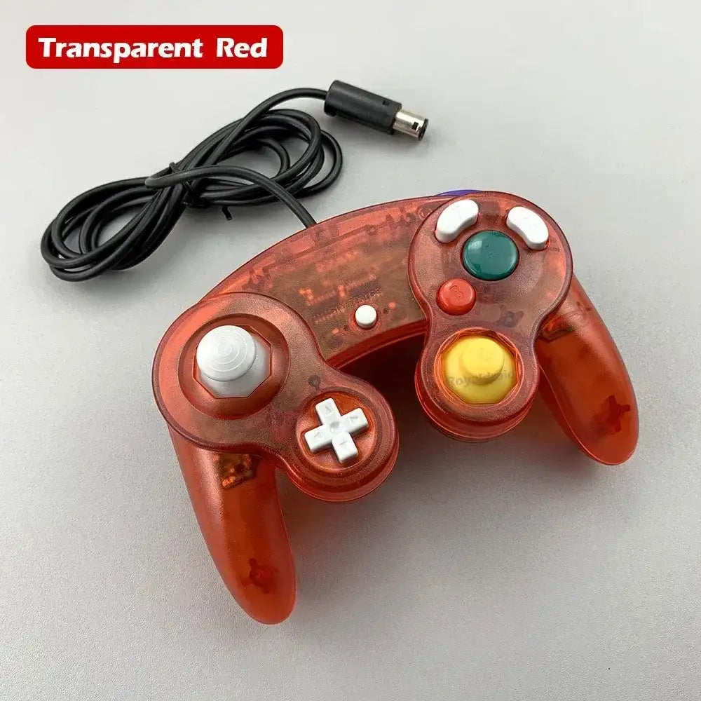 Multi-Color Wired Gamepad for NGC – Retro Classic Controller for GameCube Consoles - TechTastic Treasures