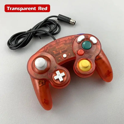 Multi-Color Wired Gamepad for NGC – Retro Classic Controller for GameCube Consoles - TechTastic Treasures
