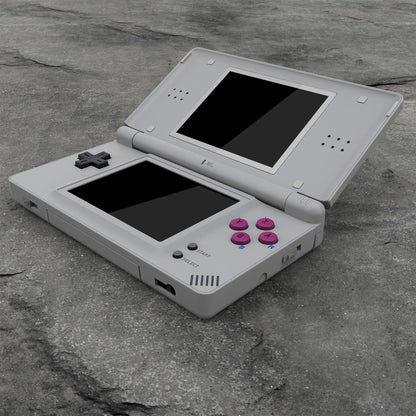 eXtremeRate Full Housing Shell for Nintendo DS Lite – Classic 1989 Game Boy Style Replacement Case with Buttons & Screen Lens
