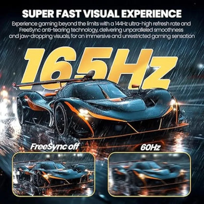 34” White Ultrawide Curved Gaming Monitor – 165Hz / 144Hz, WQHD, 1500R, PIP/PBP