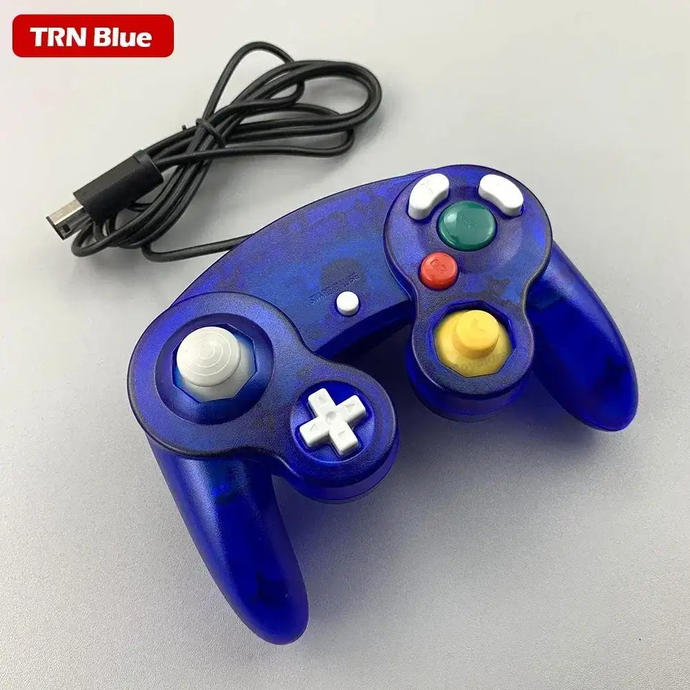 Multi-Color Wired Gamepad for NGC – Retro Classic Controller for GameCube Consoles - TechTastic Treasures