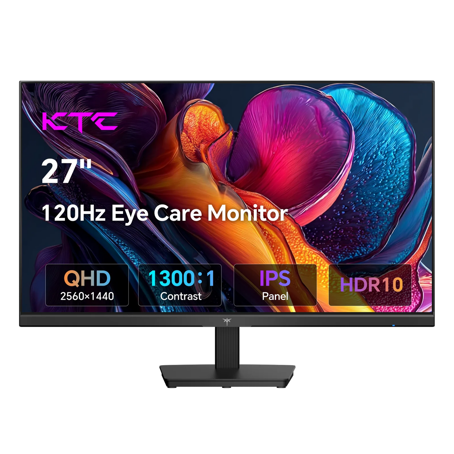 KTC 27 Inch QHD Monitor H27D9 – 2560×1440 IPS Display 120Hz Gaming & Office Monitor