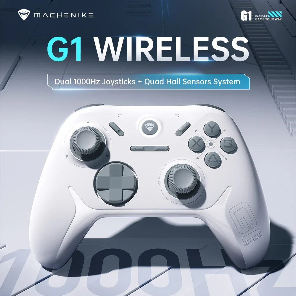 MACHENIKE G1 Wireless Gaming Controller – 1K Polling Rate | Hall Effect Joysticks & Triggers | Switch / PC / iOS / Android - TechTastic Treasures