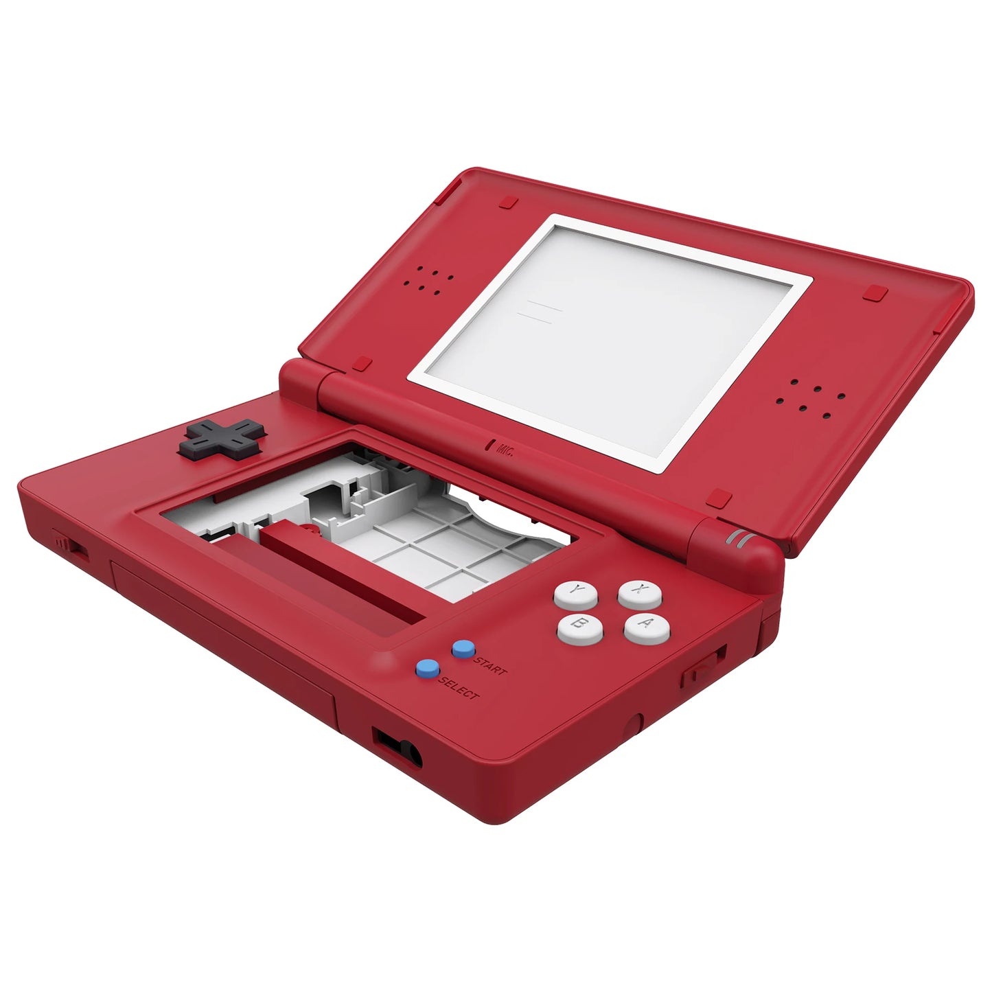 eXtremeRate Nintendo DS Lite Shell Monster Index – Full Housing Replacement Case with Buttons & Screen Lens