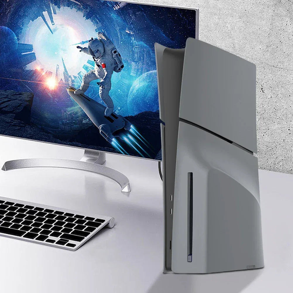 ABS Hard Case Replacement Faceplate for PS5 Slim (Disc Edition) - TechTastic Treasures