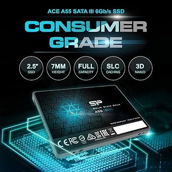 Silicon Power 1TB A55 SSD – 3D NAND SATA III Internal Drive - TechTastic Treasures