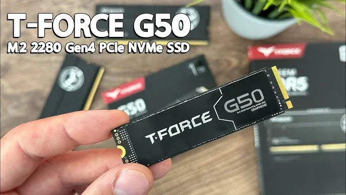 Team T-Force G50 512GB NVMe SSD – PCIe Gen4 Performance - TechTastic Treasures