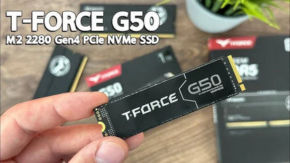 Team T-Force G50 512GB NVMe SSD – PCIe Gen4 Performance - TechTastic Treasures