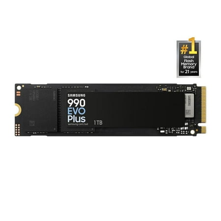 Samsung 990 EVO PLUS 1TB SSD PCIe Gen 4x4 Speeds 7,150 MB/s