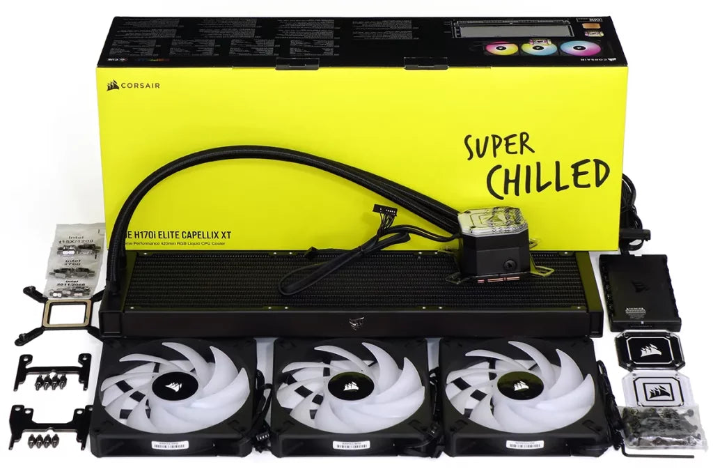 CORSAIR iCUE H170i ELITE CAPELLIX XT – Open Box