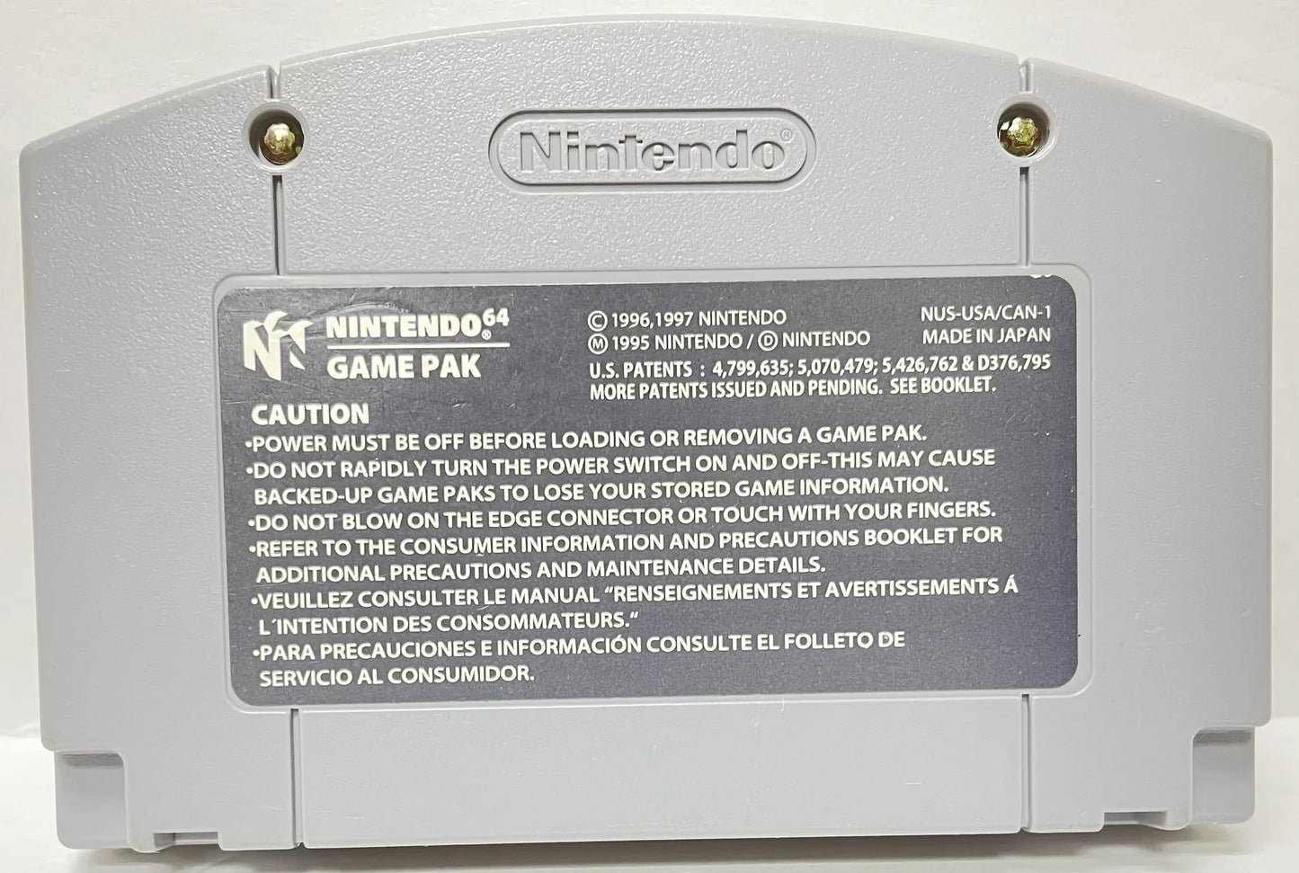 Star Fox 64 N64 Game Cartridge USA Version – English NTSC-U Retro Nintendo 64 Space Shooter Game
