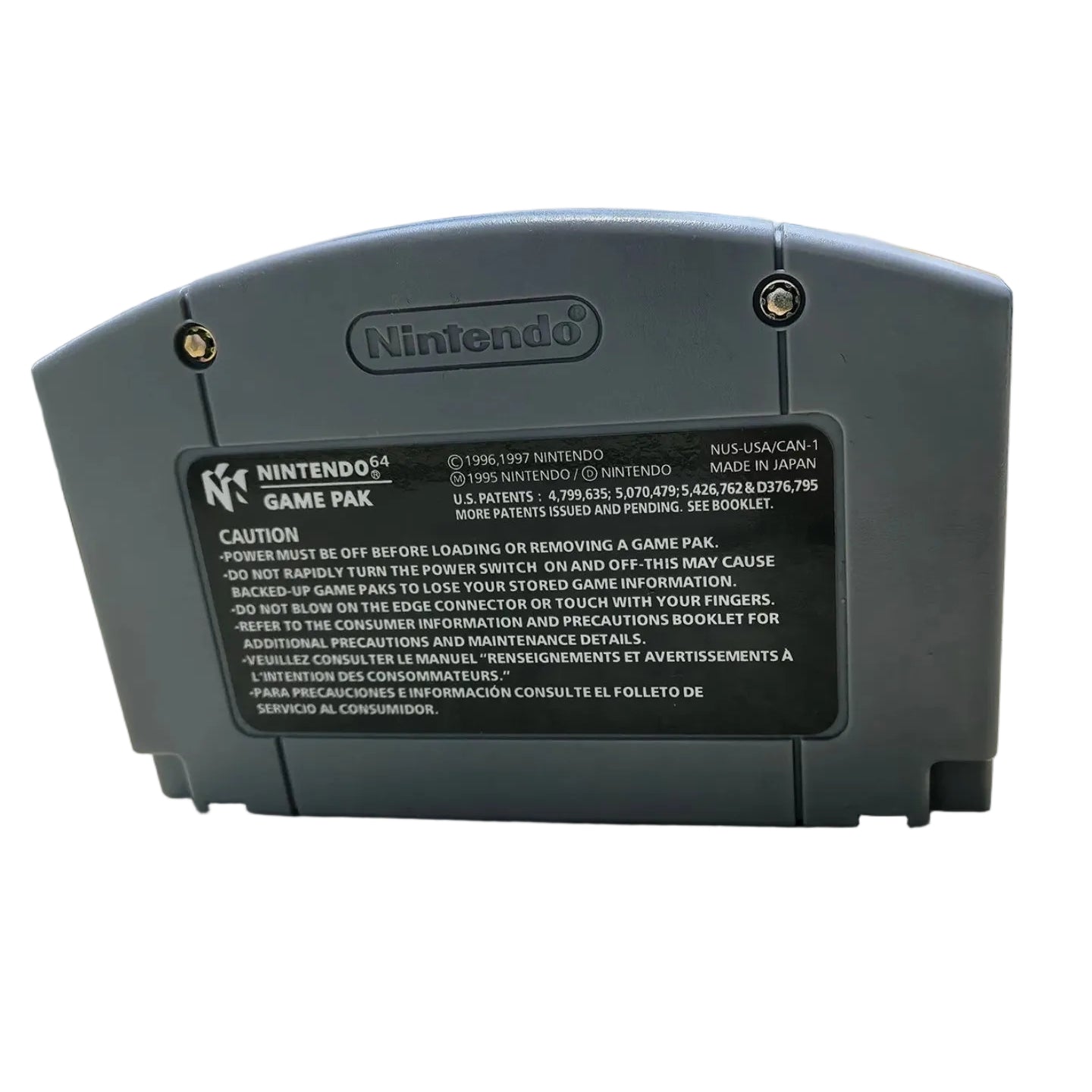Super Smash Bros N64 Game Cartridge USA Version – English NTSC-U Retro Nintendo 64 Fighting Game