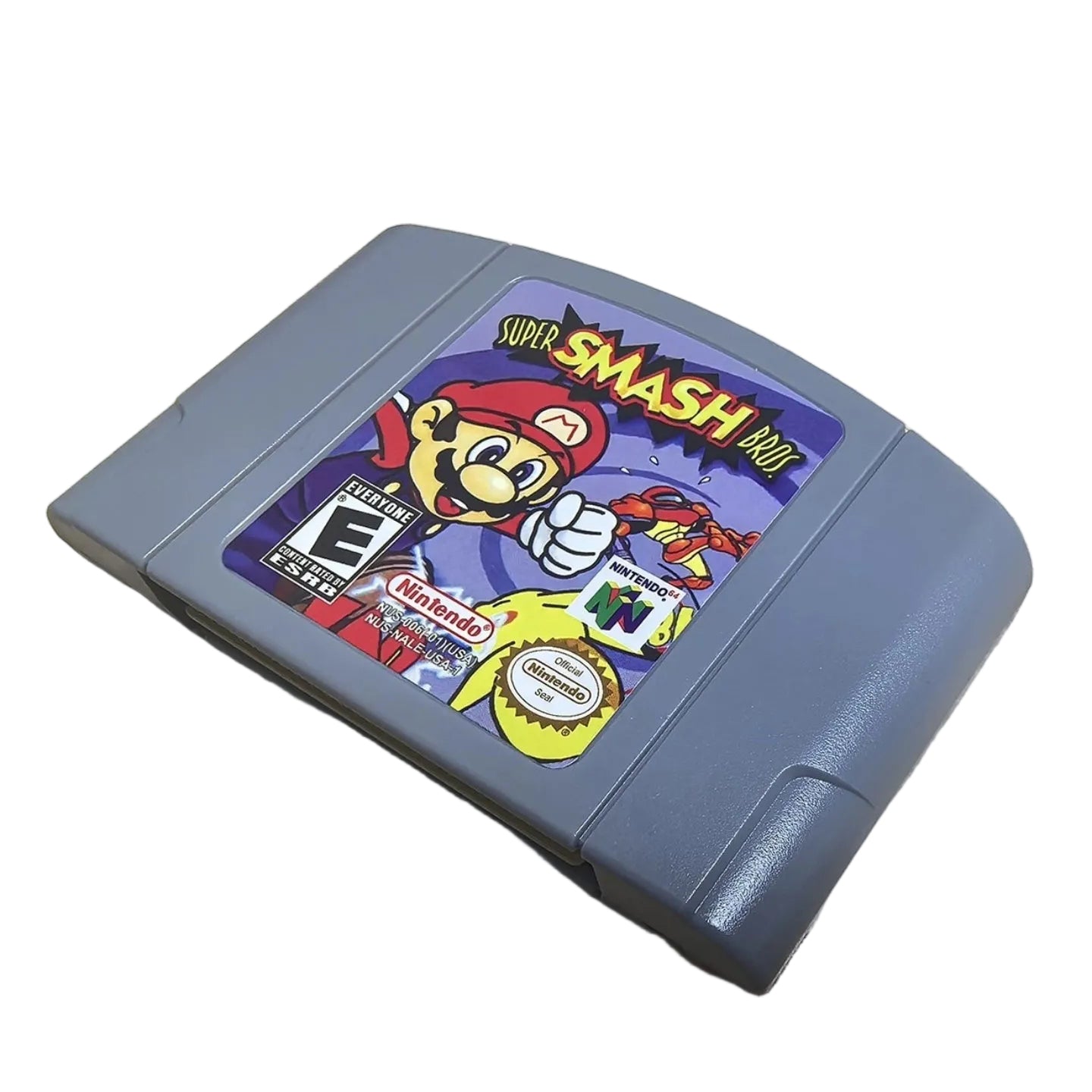 Super Smash Bros N64 Game Cartridge USA Version – English NTSC-U Retro Nintendo 64 Fighting Game
