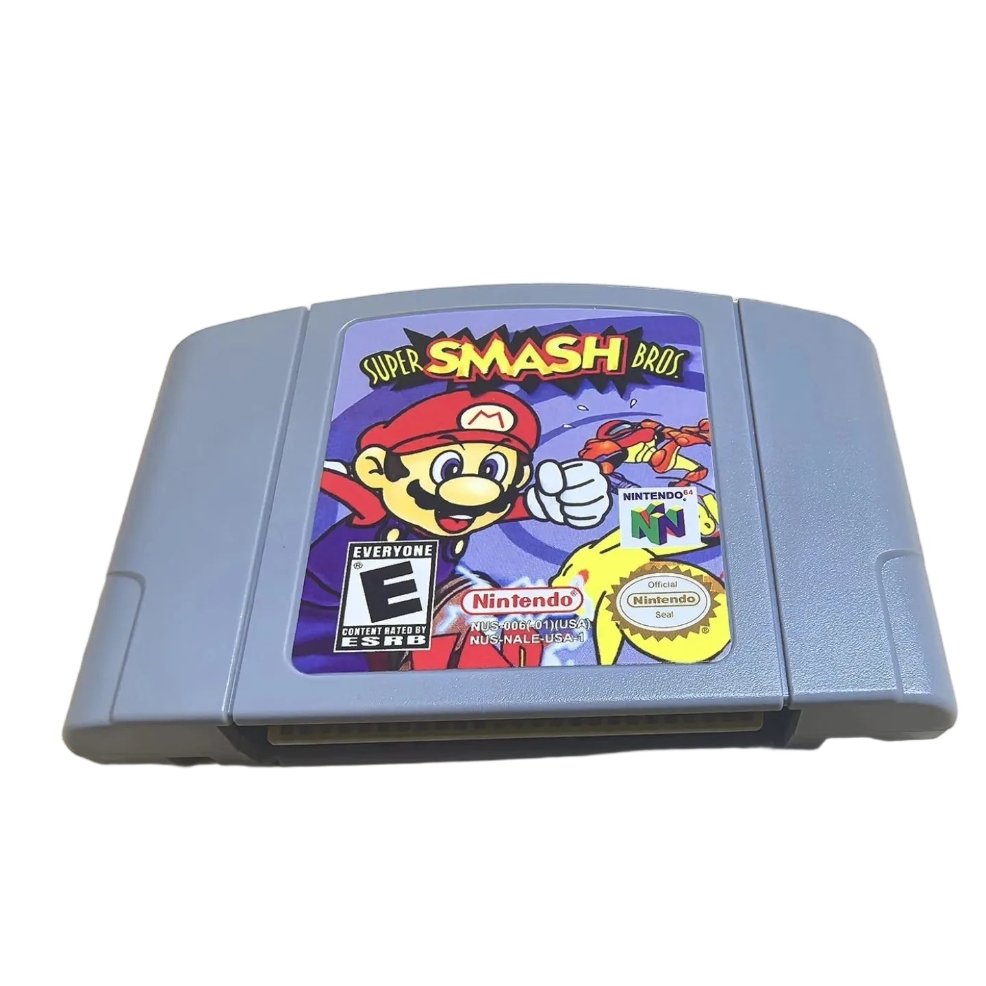 Super Smash Bros N64 Game Cartridge USA Version – English NTSC-U Retro Nintendo 64 Fighting Game