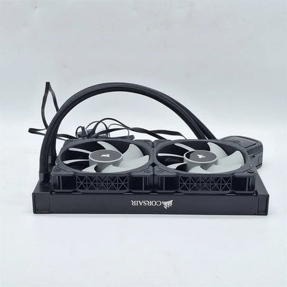 Corsair iCUE H100i RGB Pro XT 240mm AIO Liquid CPU Cooler – No Mounting Hardware