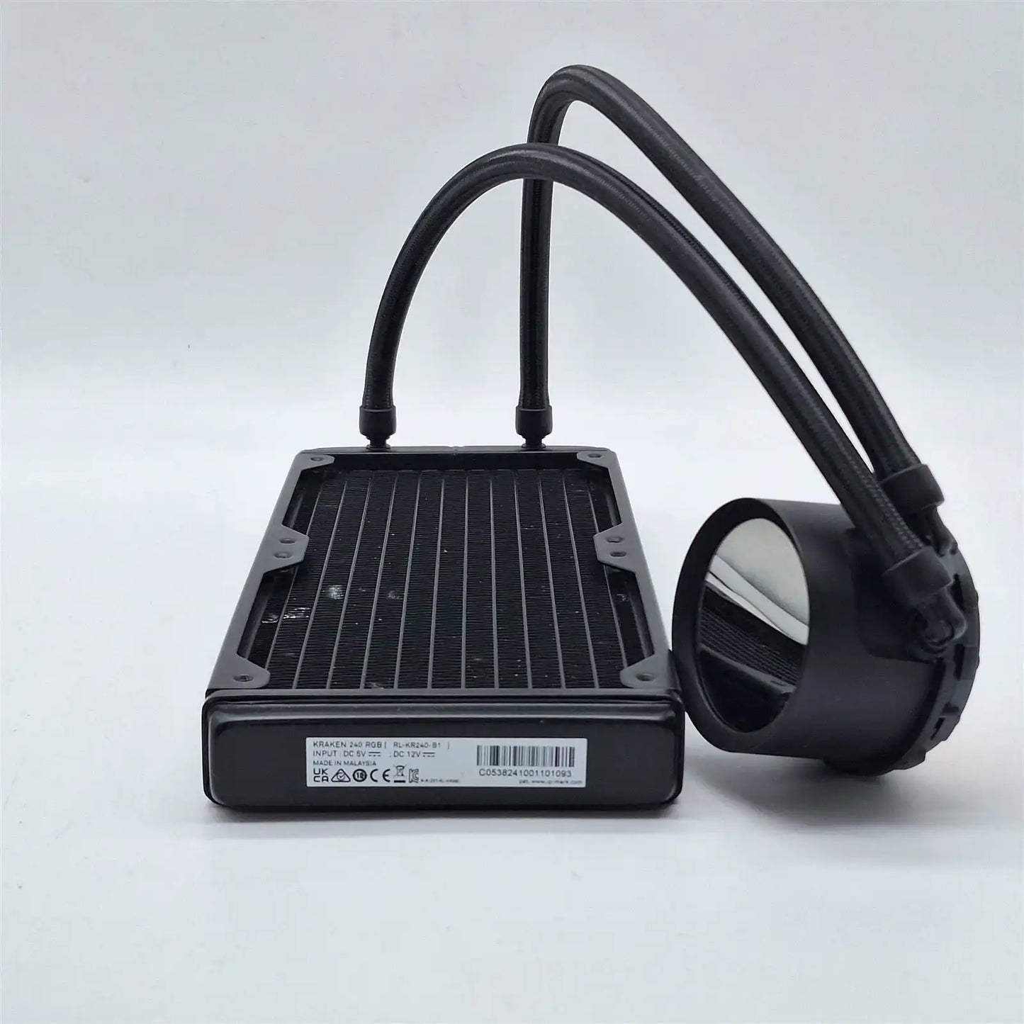 NZXT Kraken 240 RGB 240mm AIO Liquid CPU Cooler – Matte Black (Missing Mounting Hardware)