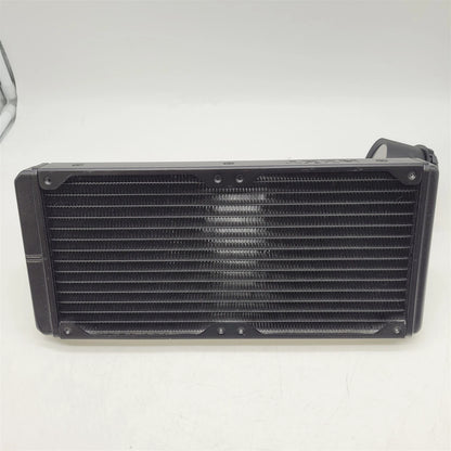 NZXT 280mm AIO CPU Liquid Cooler with LCD Display – Black (NO MOUNTING HARDWARE / ACCESSORIES)