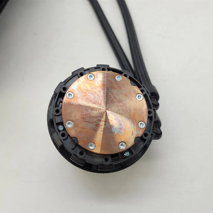 NZXT 280mm AIO CPU Liquid Cooler with LCD Display – Black (NO MOUNTING HARDWARE / ACCESSORIES)