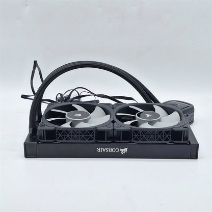 Corsair iCUE H100i RGB Pro XT 240mm AIO Liquid CPU Cooler – No Mounting Hardware