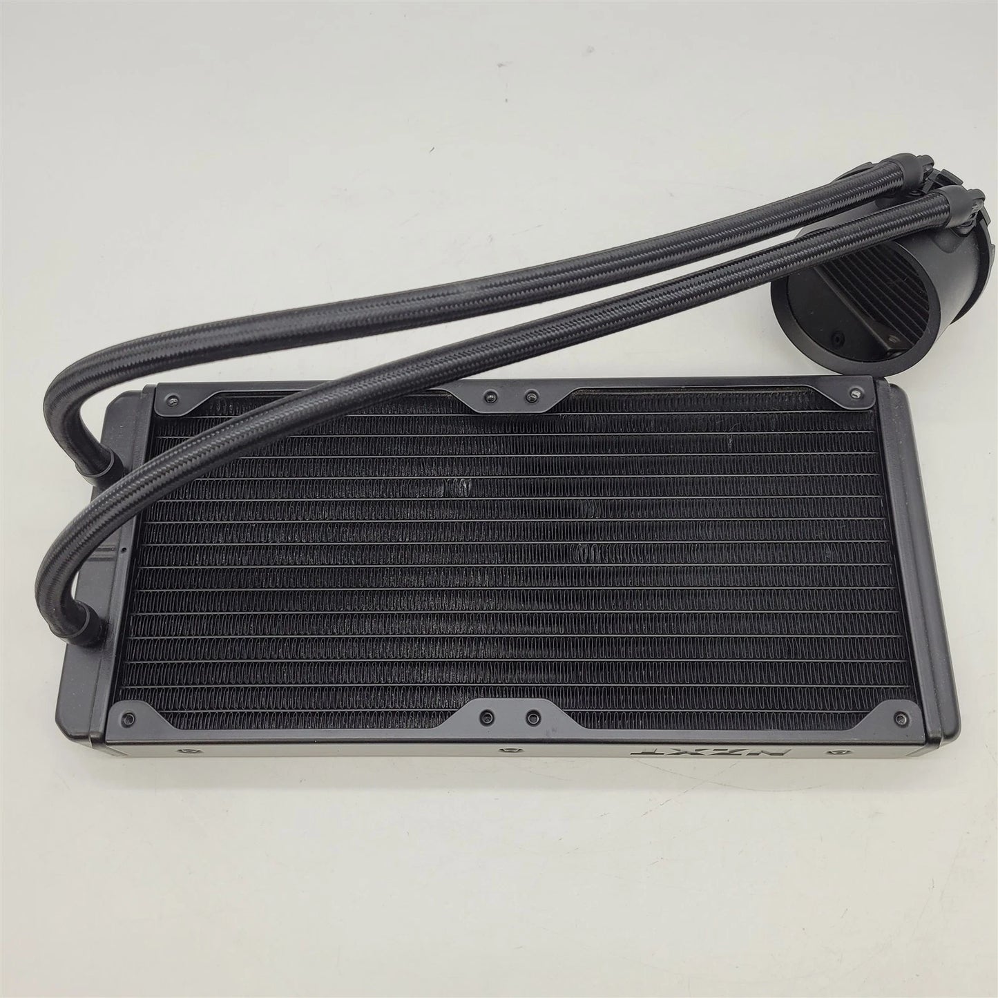 NZXT 280mm AIO CPU Liquid Cooler with LCD Display – Black (NO MOUNTING HARDWARE / ACCESSORIES)